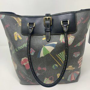 Dooney & Bourke Beach Theme Tote Bag